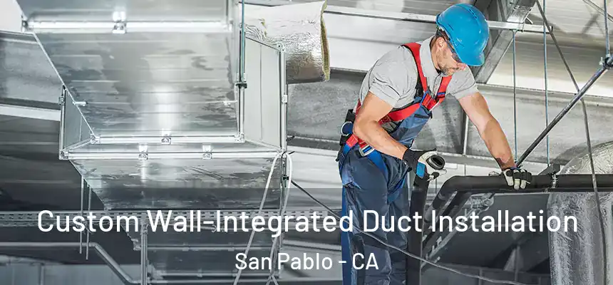  Custom Wall-Integrated Duct Installation San Pablo - CA